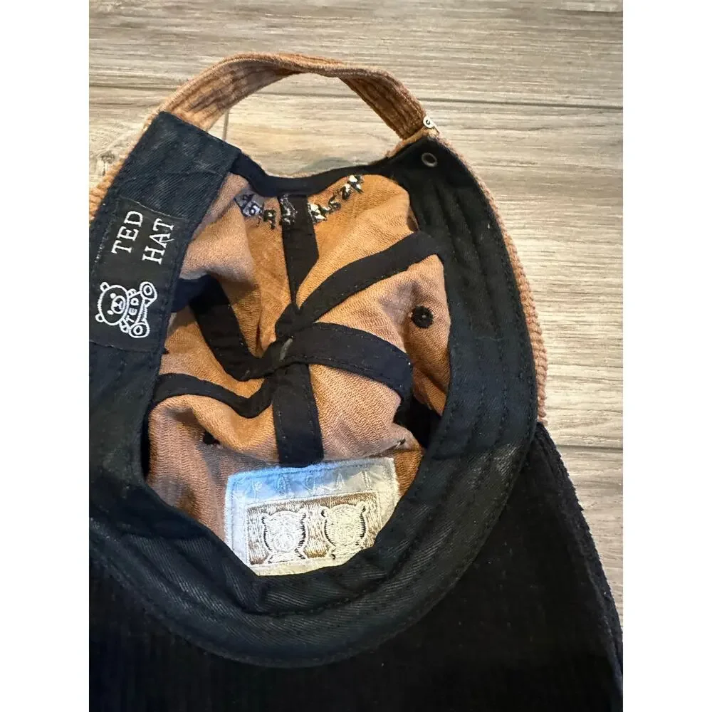 Teddy Fresh Corduroy Hat Tan & Black